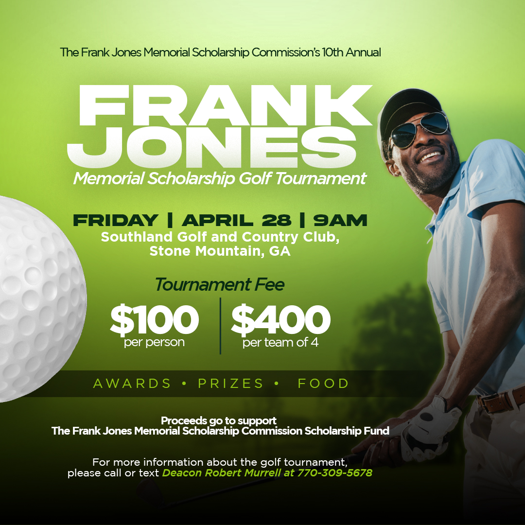 Frank Jones Memorial Scholarship Golf Tournament
